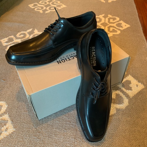 Kenneth Cole Reaction Lace Up Oxfords, Mens Sz 9 - Picture 4 of 7